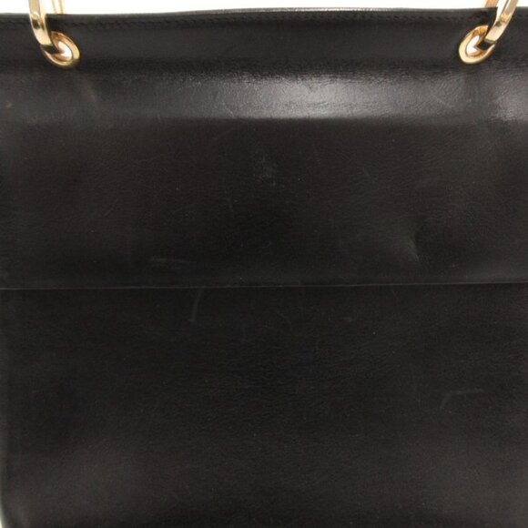 Gucci Handbag Leather Bamboo Black - Picture 8 of 8